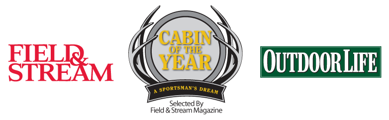 Field & Stream and Outdoor Life Magazines select The Original Log Cabin Homes for the Cabin of The Year