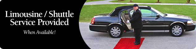 Limousine/Shuttle Service Provided