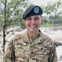 SPC T. J. Vesce at Fort Benning, Georgia