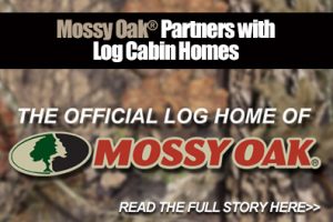 The Original Log Cabin Homes partners with Mossy Oak