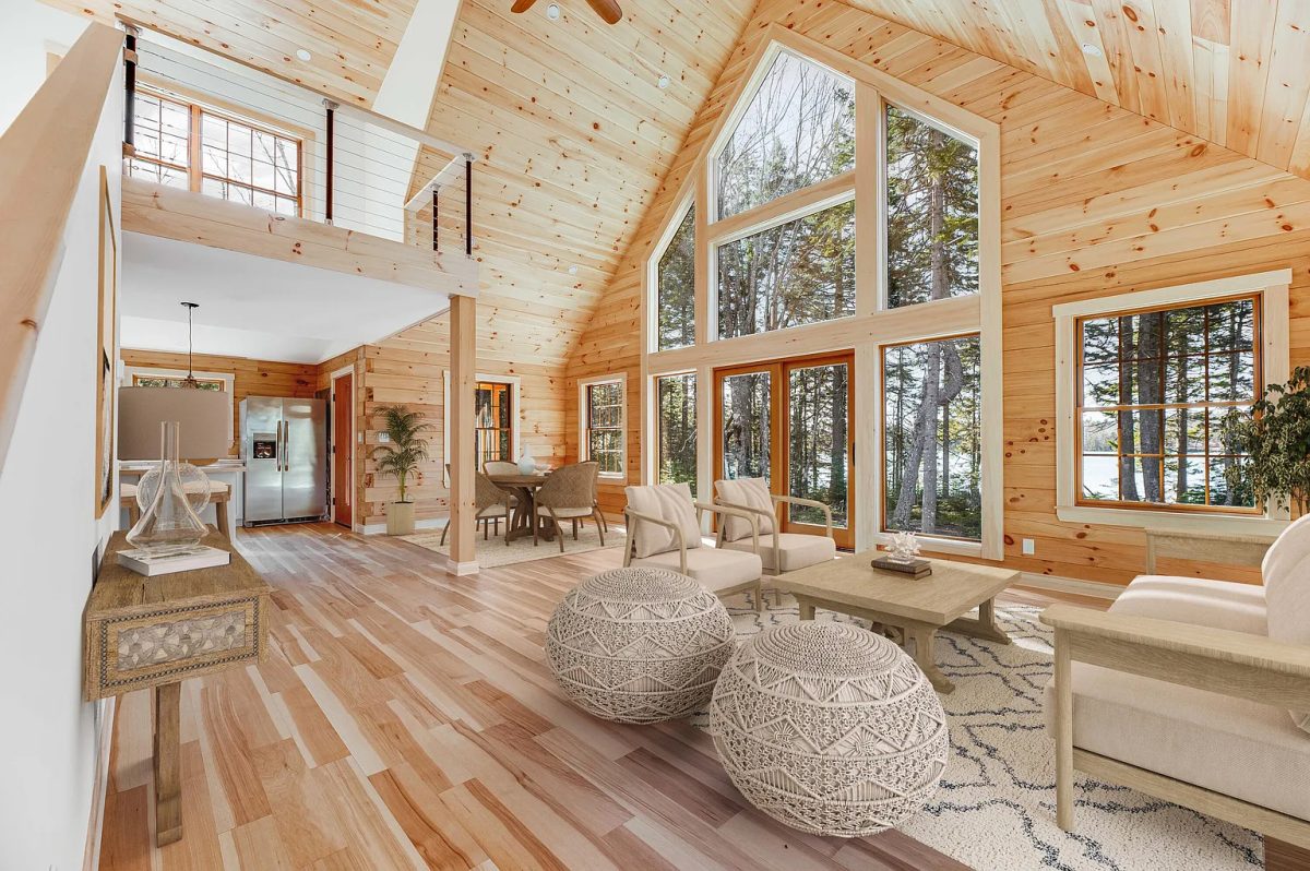 Log Cabin Homes Kits Interior Photo