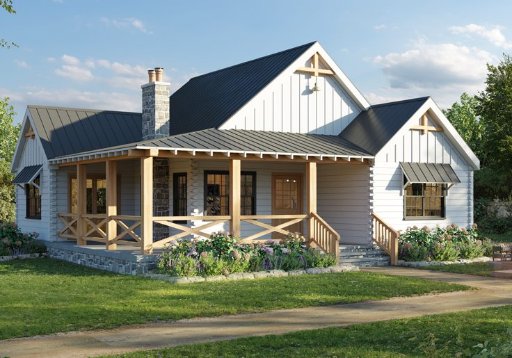 The Farmhouse Collection Log & Timber Homes